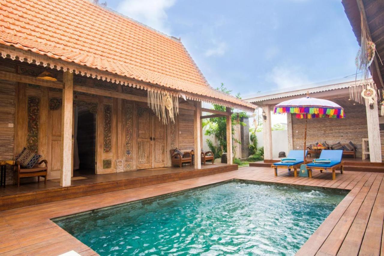 Canggu Paradise:Private House/Room Apple Near Pool Buitenkant foto