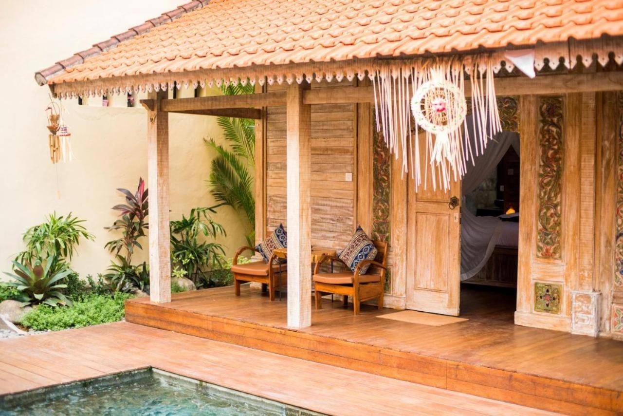 Canggu Paradise:Private House/Room Apple Near Pool Buitenkant foto